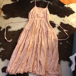 Ballet pink Free People sundress